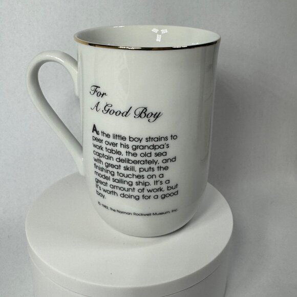 Norman Rockwell Museum Collection 4-Piece Mug Set Featuring Timeless Scenes - Picture 10 of 16